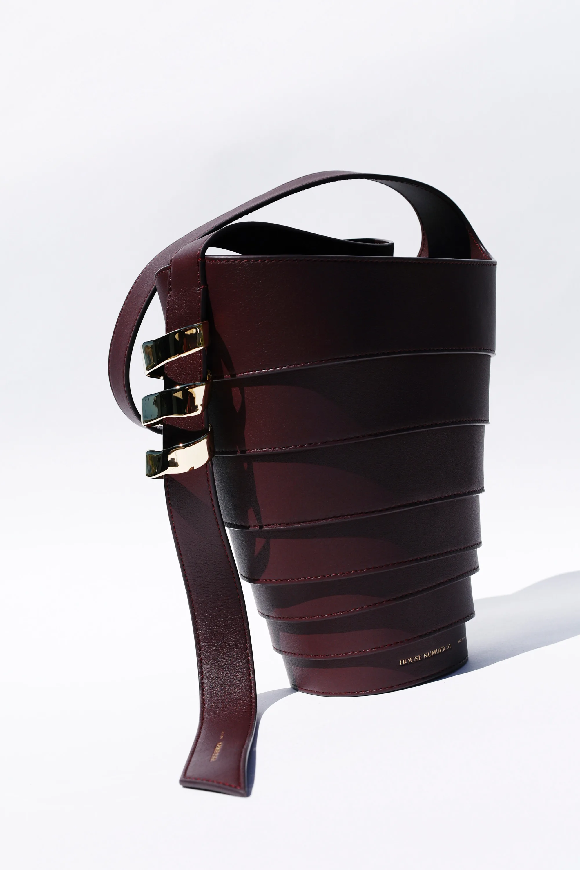 The Spiral Bag .0112 in burgundy