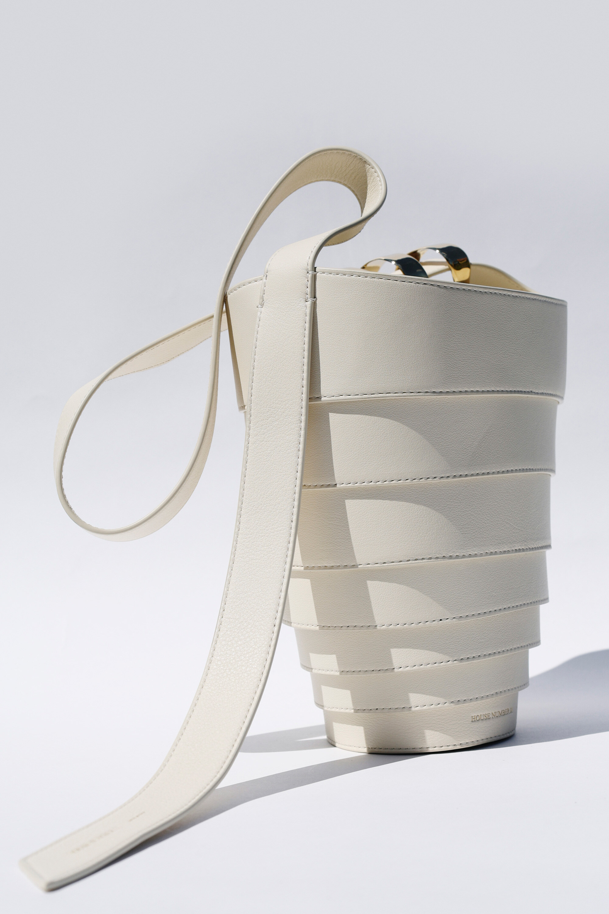 The Spiral Bag in cream
