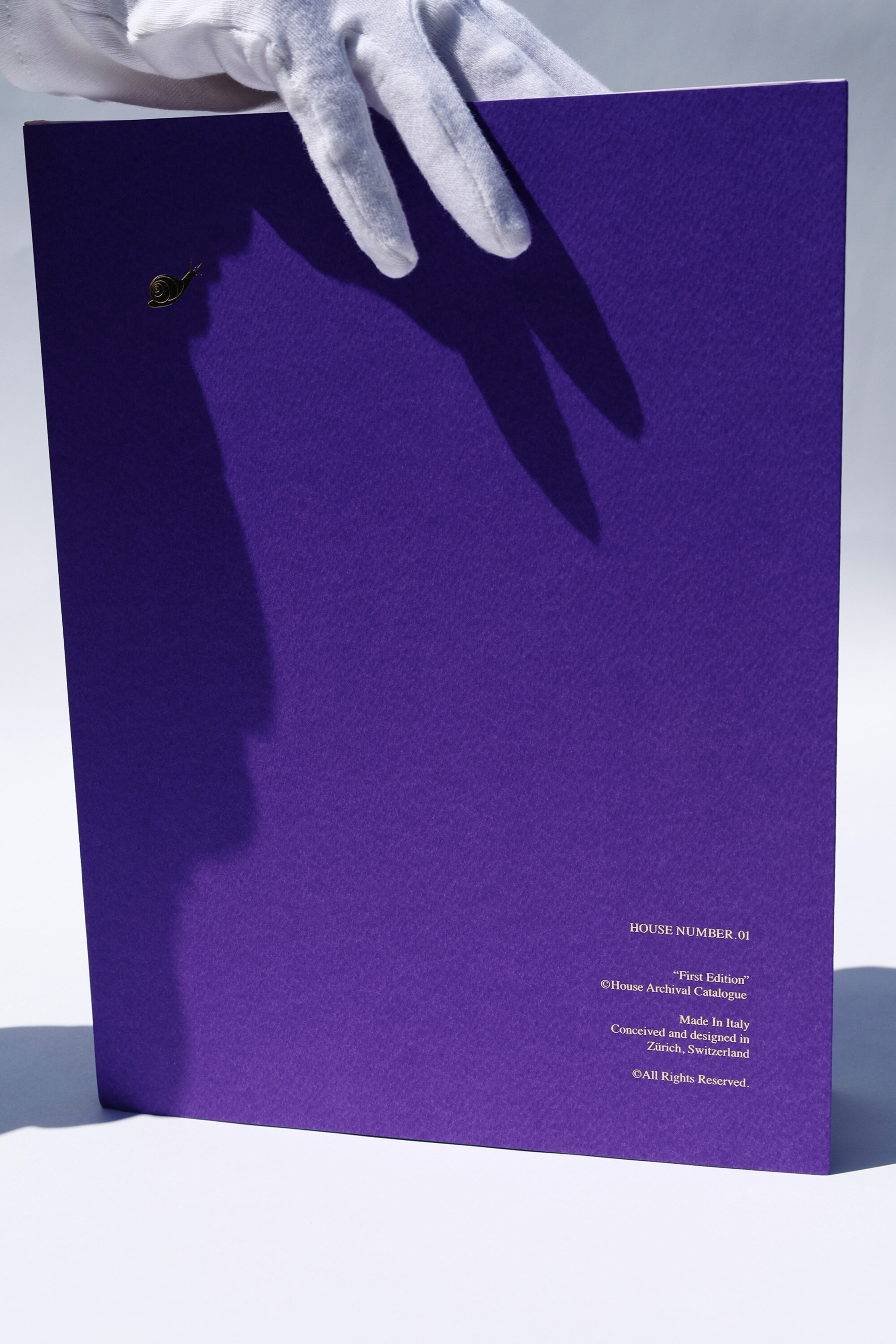 House Archival Catalogue in purple