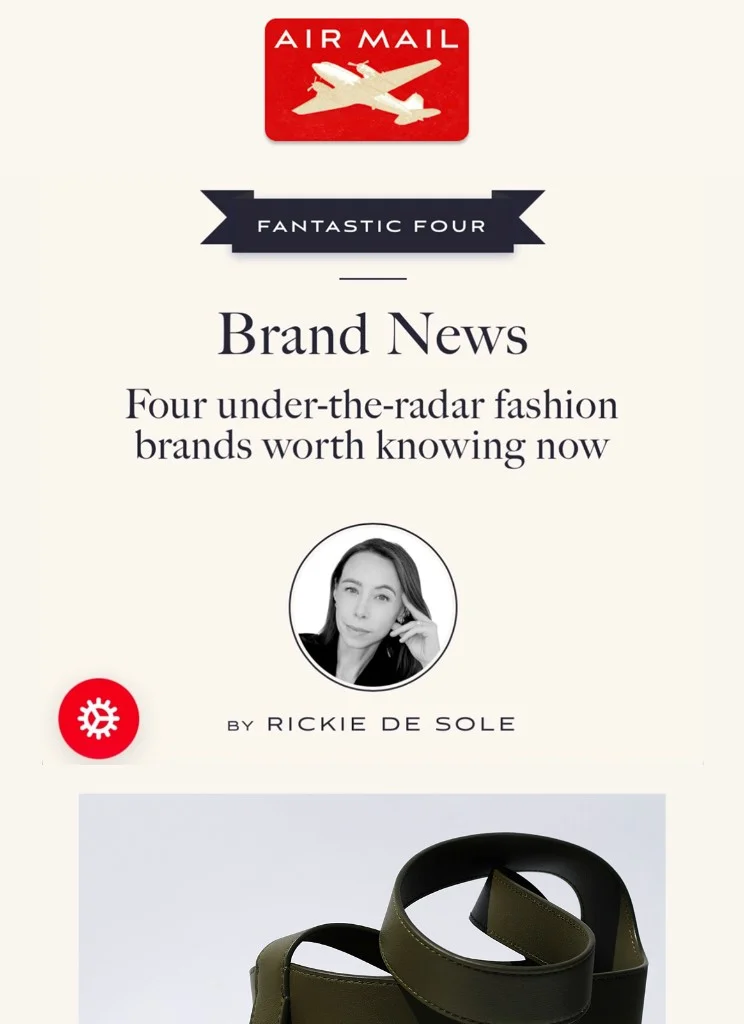 Air Mail Fantastic Four: Four under-the-radar fashion brands worth knowing now